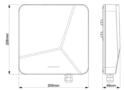 Считыватель карт средней и дальней дальности RS-9380 (2)